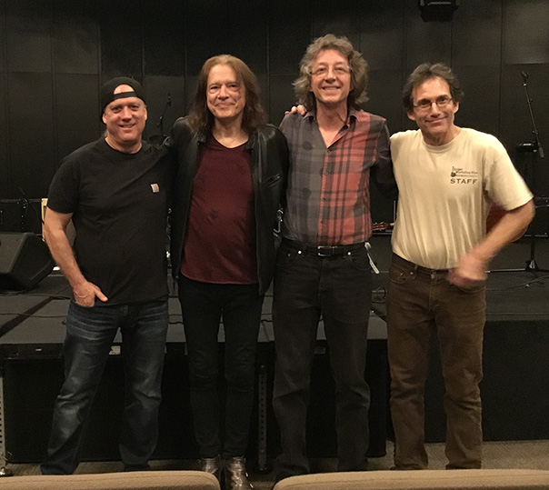 Doug McGrew, Robben Ford, Mike Eytcheson, and Mike Madis